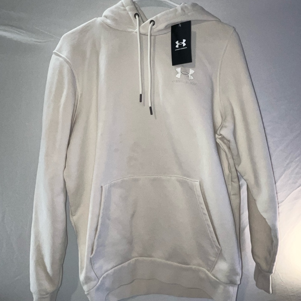 Under Armour Men's Cream Hoodie